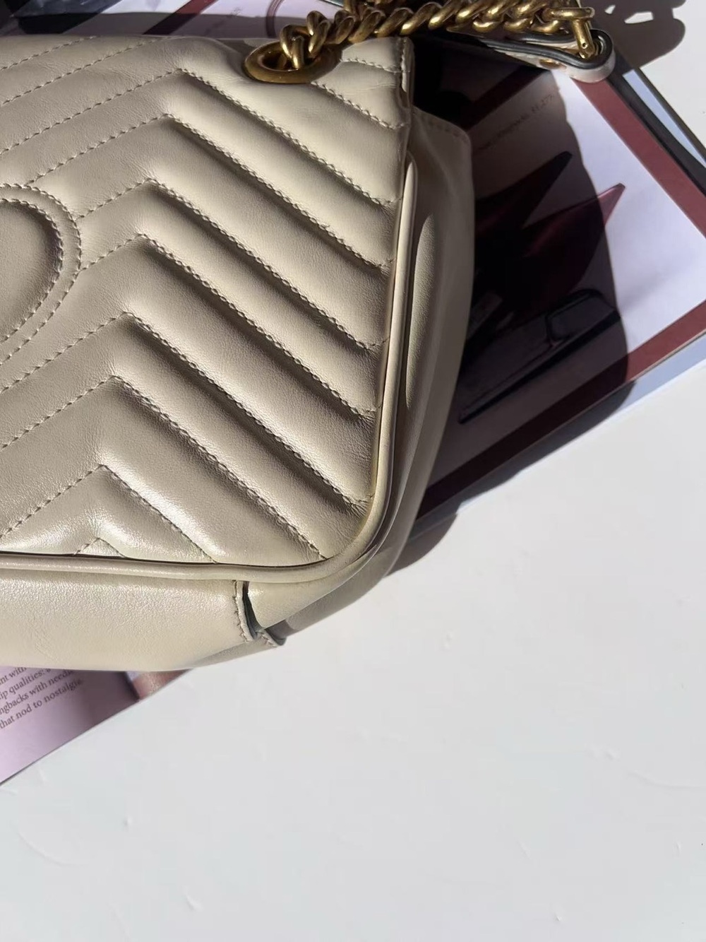 Gucci GG Marmont medium shoulder bag - Picture 4 of 12